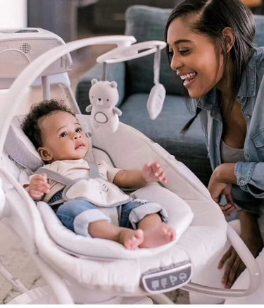 A Revolutionary and Convenient Baby Swing for Ultimate Comfort and Entertainment
